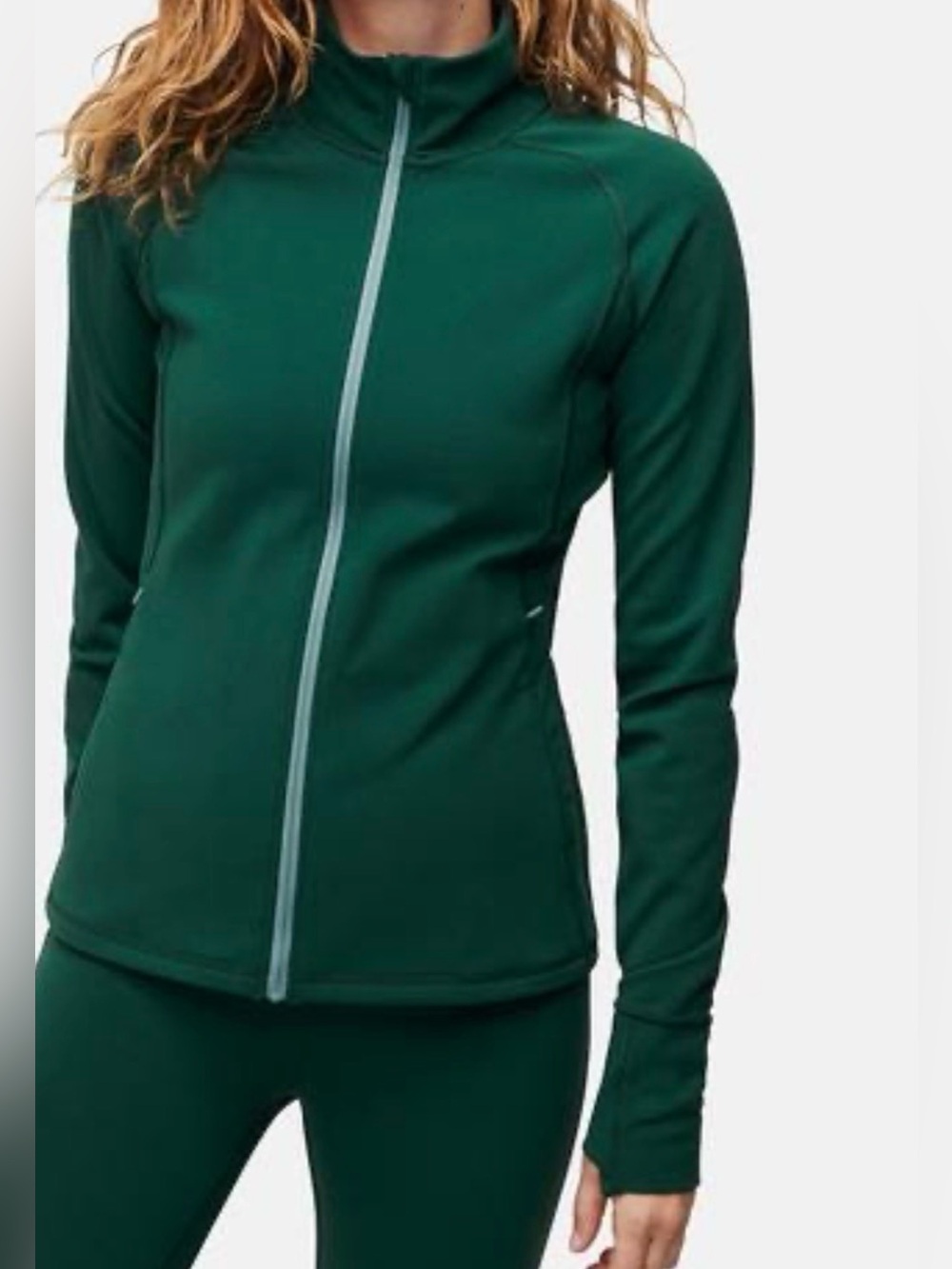 Outdoor Voices Frostknit Green Jacket size Medium